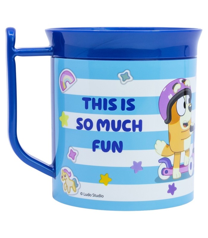 EASY HOLD MICRO MUG 400 ML BLUEY PLAY