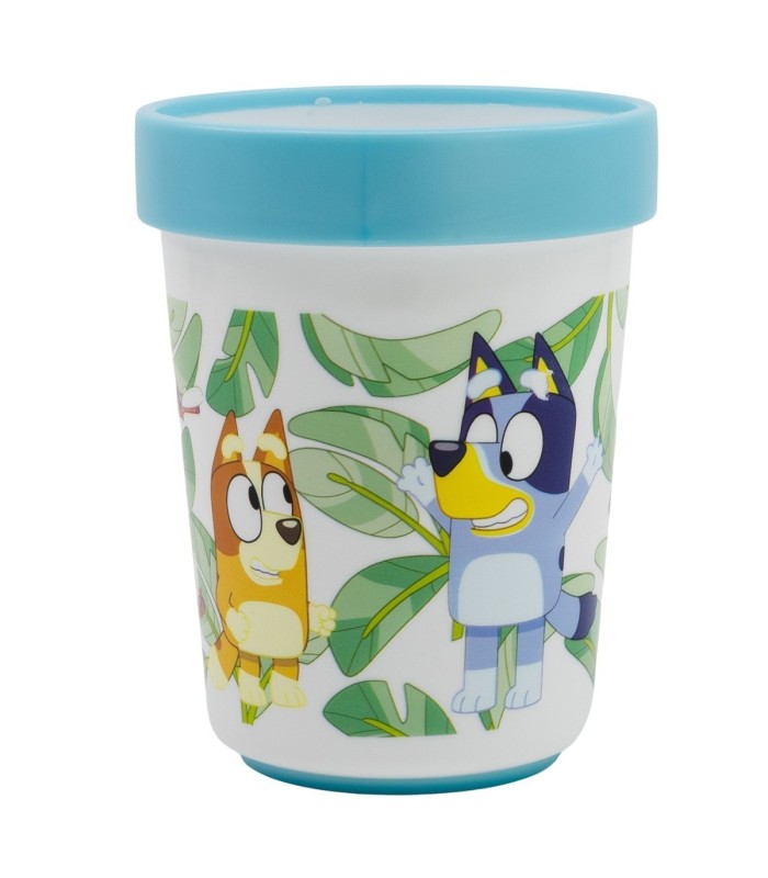 NON SLIP BICOLOR PREMIUM TUMBLER 260 ML BLUEY
