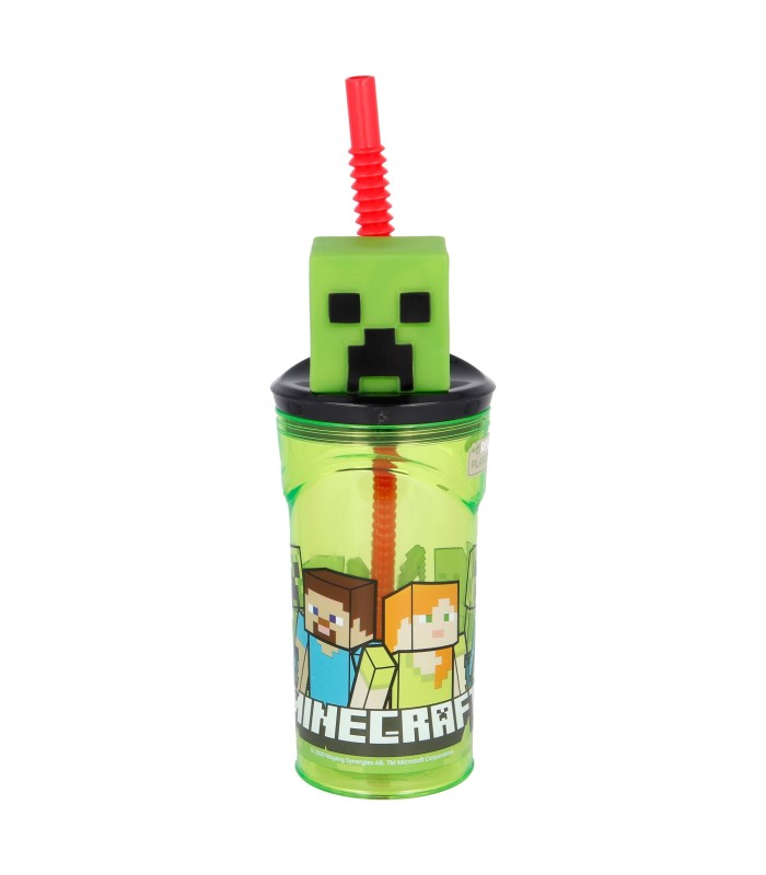 3D FIGURINE TUMBLER 360 ML MINECRAFT