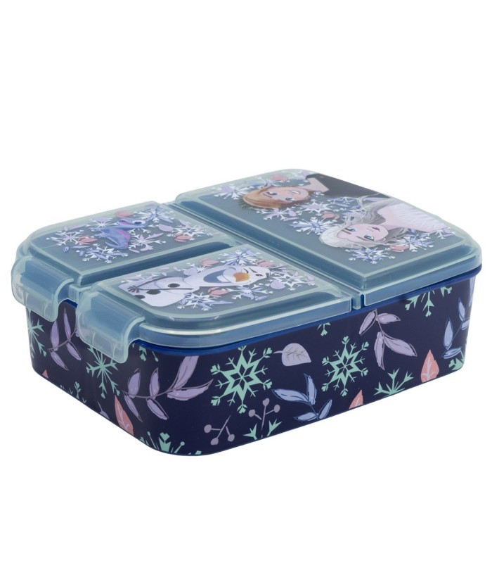 MULTI COMPARTMENT SANDWICH BOX FROZEN SNOWY TALE