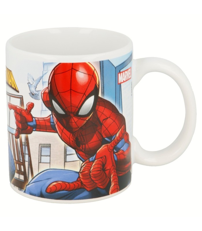 CERAMIC MUG 11 OZ IN GIFT BOX SPIDERMAN STREETS