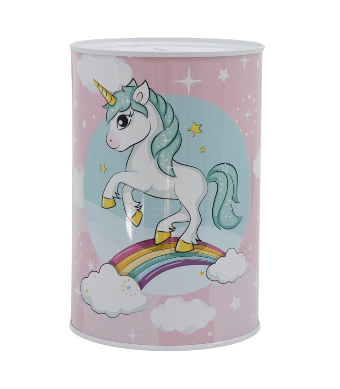 METALLIC MONEY BANK UNICORN