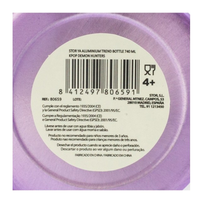 ALUMINIUM TREND BOTTLE 740 ML KPOP DEMON HUNTERS