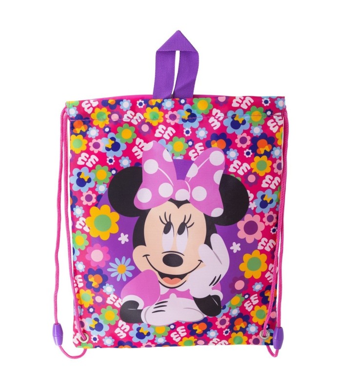 DRAWSTRING LUNCH BAG MINNIE BOLD FLORALS