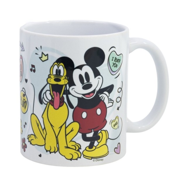 CERAMIC SB MUG 11 OZ IN BOX MICKEY PLUTO FRIENDS