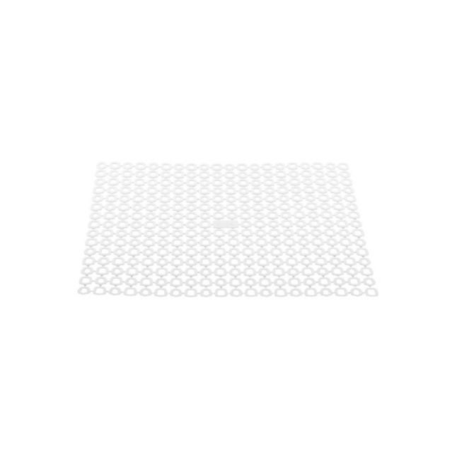 WHITE ADAPTABLE DISH MAT (40 CM X 30CM)