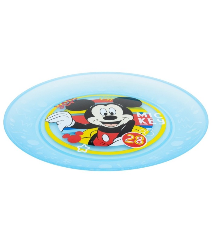 JOY 4 PCS PP PLATE SET MICKEY