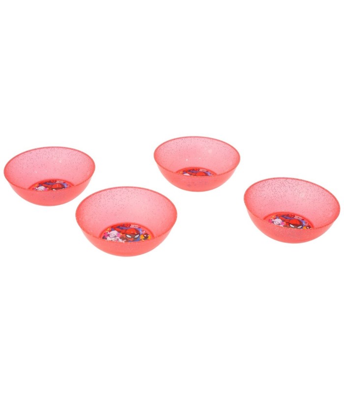 JOY 4 PCS PP BOWL SET SPIDERMAN