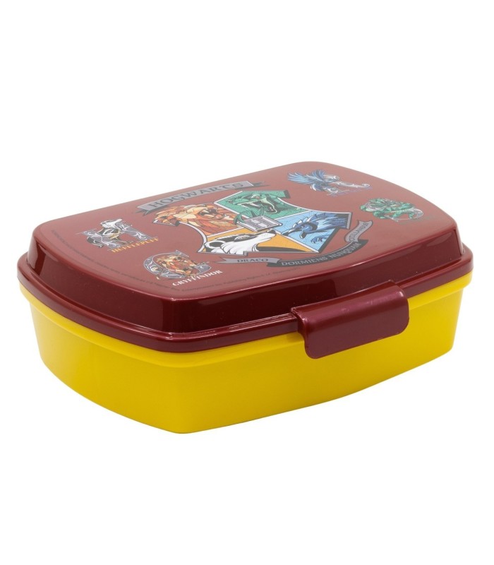 FUNNY SANDWICH BOX HARRY POTTER SCHOOL SHIELDS