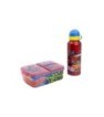 SET 2 PCS SET 2 PCS (ALUMINIUM BOTTLE AND MULTI COMPARTMENT SANDWICH BOX) SPIDERMAN