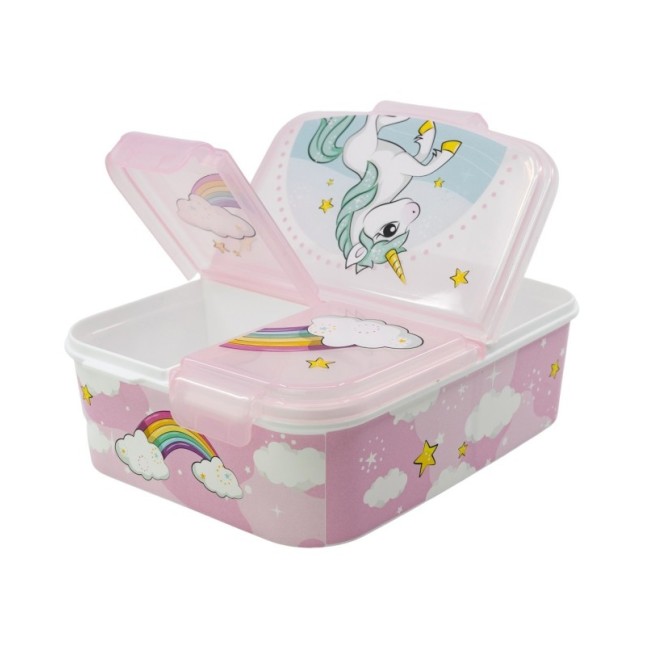 MULTI COMPARTMENT SANDWICH BOX UNICORN RANGE