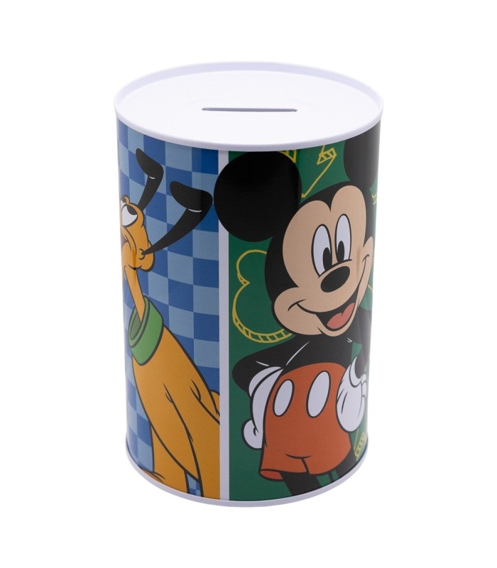 METALLIC MONEY BANK MICKEY HAS FUN