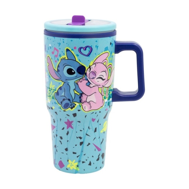 COOL EASY DW SIPPER MUG 640 ML STITCH DRAWING