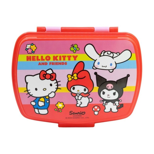 FUNNY SANDWICH BOX HELLO KITTY AND FRIENDS