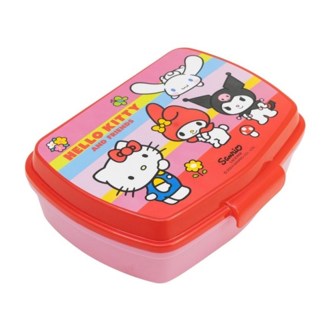 FUNNY SANDWICH BOX HELLO KITTY AND FRIENDS