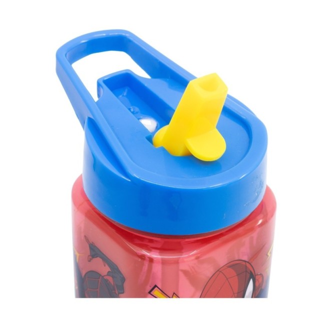 SQUARE WATER BOTTLE 510 ML SPIDERMAN MOVING TARGET