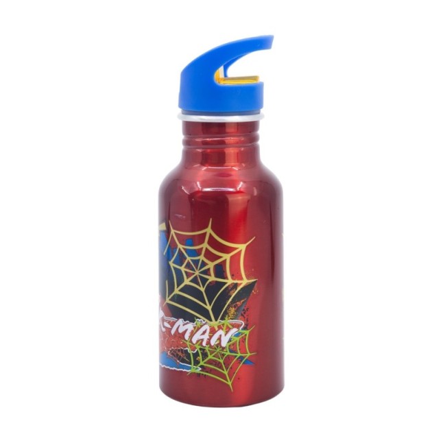 NEVADA ALUMINIUM SIPPER BOTTLE 545 ML SPIDERMAN MOVING TARGET