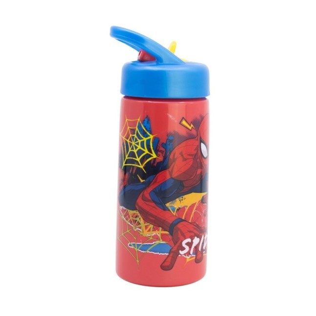 PLAYGROUND SIPPER BOTTLE 410 ML SPIDERMAN MOVING TARGET