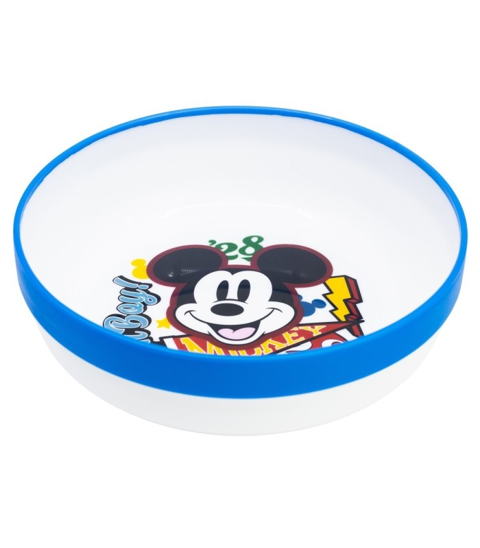 NON SLIP BICOLOR PREMIUM BOWL MICKEY TRUE CHAMPIONS