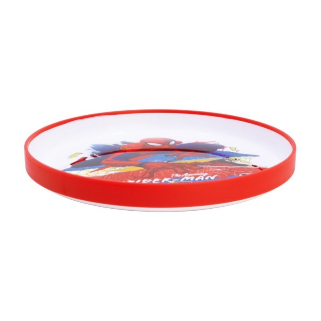 NON SLIP BICOLOR PREMIUM PLATE SPIDERMAN MOVING TARGET