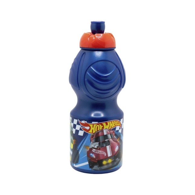 SPORT BOTTLE 400 ML HOTWHEELS BLUE FIRE