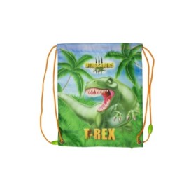 DRAWSTRING LUNCH BAG DINOSAUR