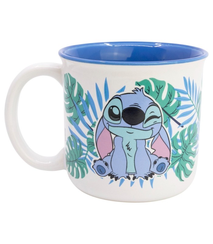 CERAMIC BREAKFAST MUG 14 OZ IN GIFT BOX STITCH ALOHA