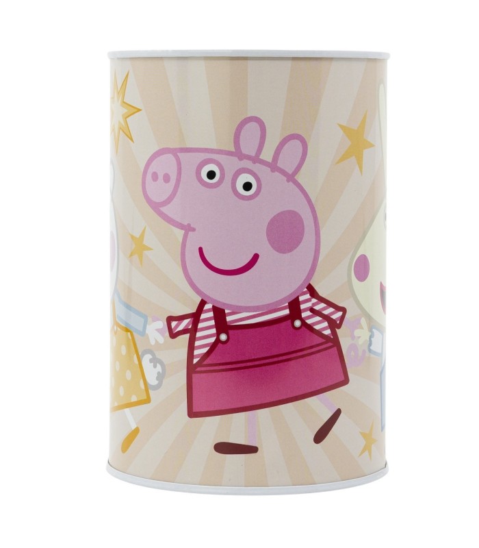 METALLIC MONEY BANK PEPPA PIG KINDNESS COUNTS