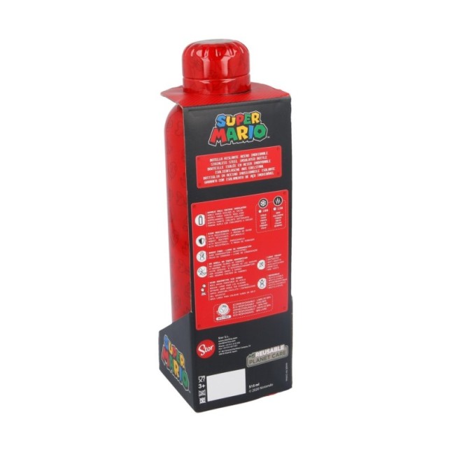 INSULATED STAINLESS STEEL BOTTLE 515 ML SUPER MARIO