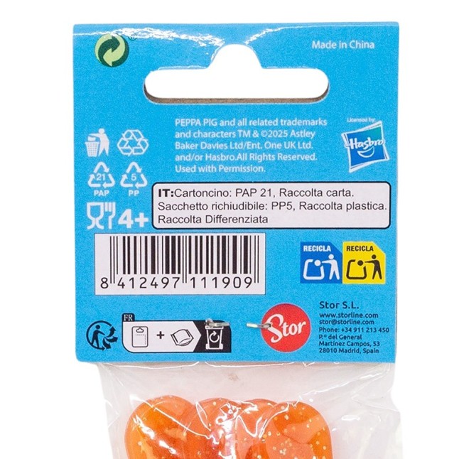 JOY 4 PCS SPOON SET PEPPA PIG