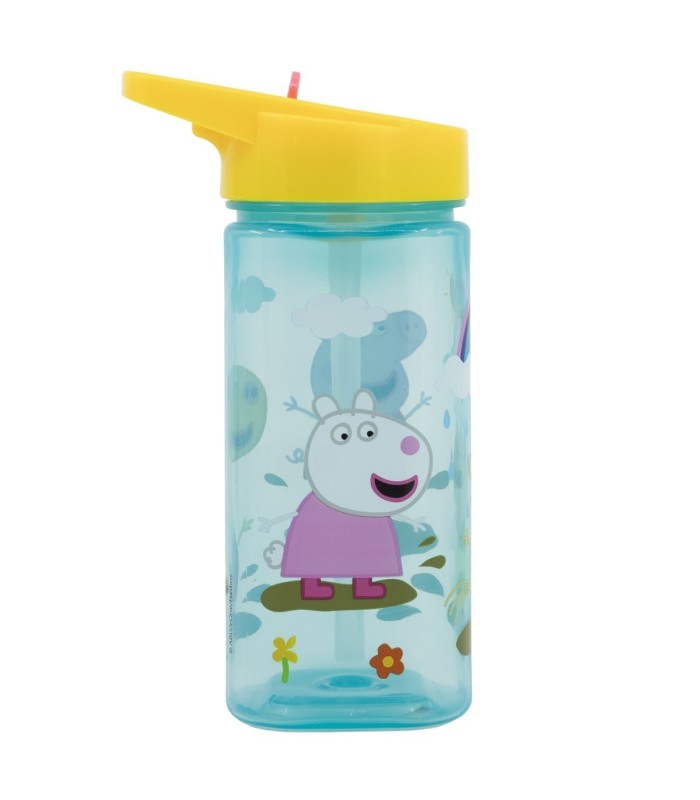 SQUARE WATER BOTTLE 510 ML PEPPA PIG CORE 202