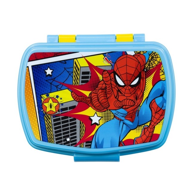 FUNNY SANDWICH BOX SPIDERMAN MIDNIGHT FLYER