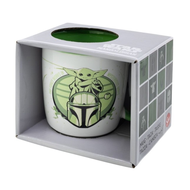 CERAMIC ELITE MUG 13 OZ IN GIFT BOX GROGU MANDALORIAN