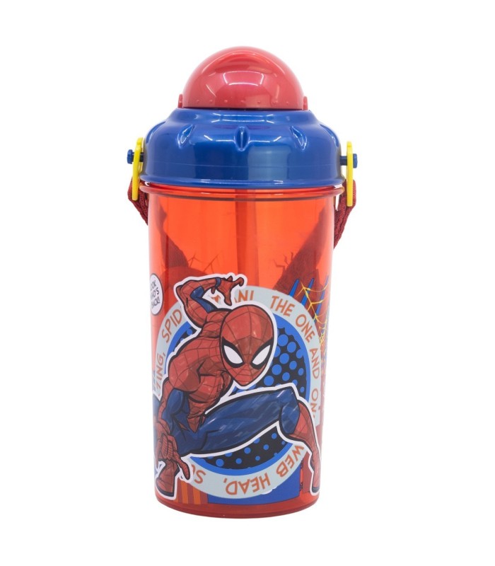 SINGLE WALL CANTEEN 465 ML SPIDERMAN MOB RULESS