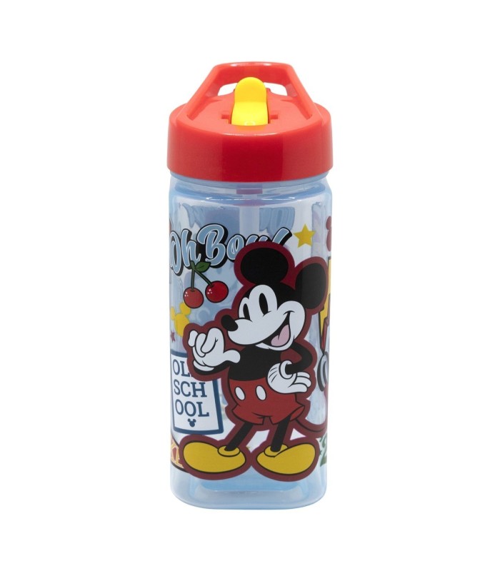 SQUARE WATER BOTTLE 510 ML MICKEY TRUE CHAMPIONS