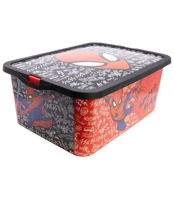 STORAGE CLICK BOX 13 L SPIDERMAN URBAN WEB