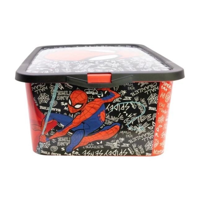 STORAGE CLICK BOX 13 L SPIDERMAN URBAN WEB