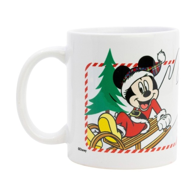 CERAMIC SB MUG 11 OZ IN BOX MICKEY CHRISTMAS DNLS