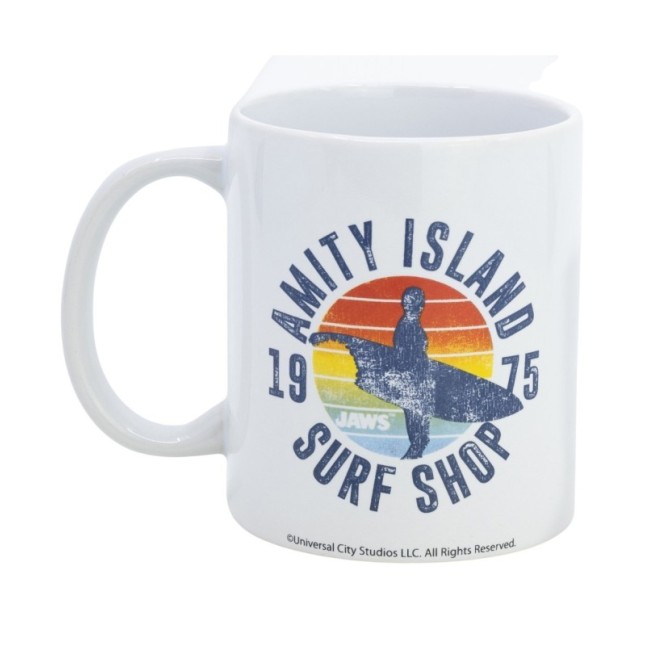 CERAMIC SB MUG 11 OZ IN BOX JAWS WO