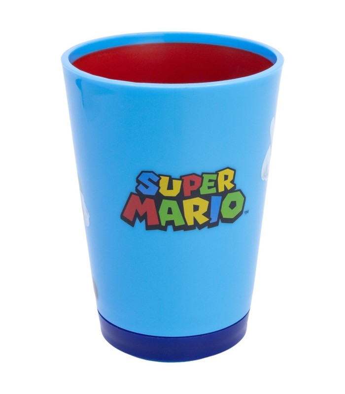 DROP SAFE PP TUMBLER 470 ML SUPER MARIO FUN EMOTION