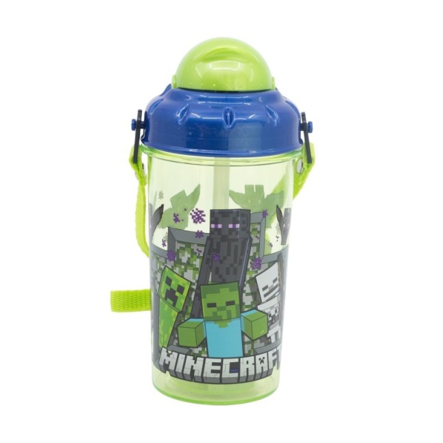 SINGLE WALL CANTEEN 465 ML MINECRAFT CORE24