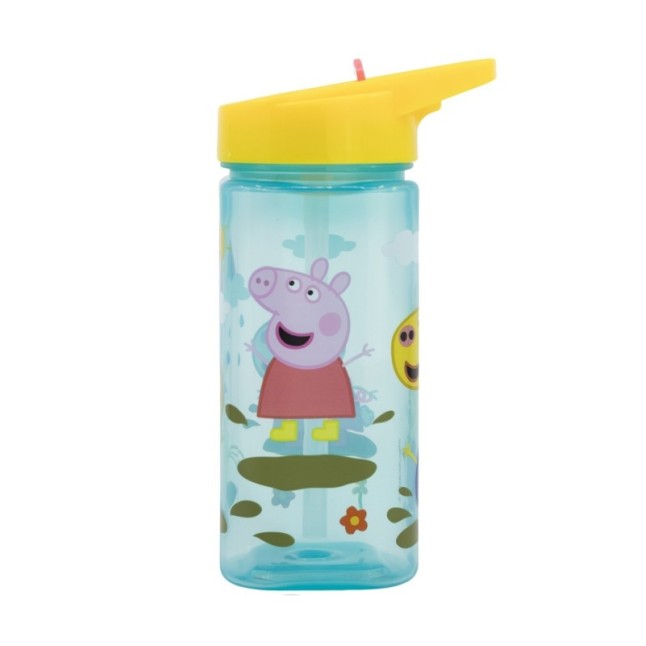 SQUARE WATER BOTTLE 510 ML PEPPA PIG CORE 202