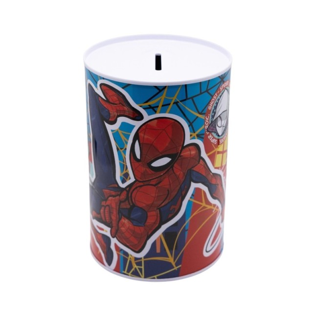METALLIC MONEY BANK SPIDERMAN MOB RULES