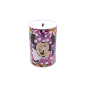 METALLIC MONEY BANK MINNIE BOLD FLORALS