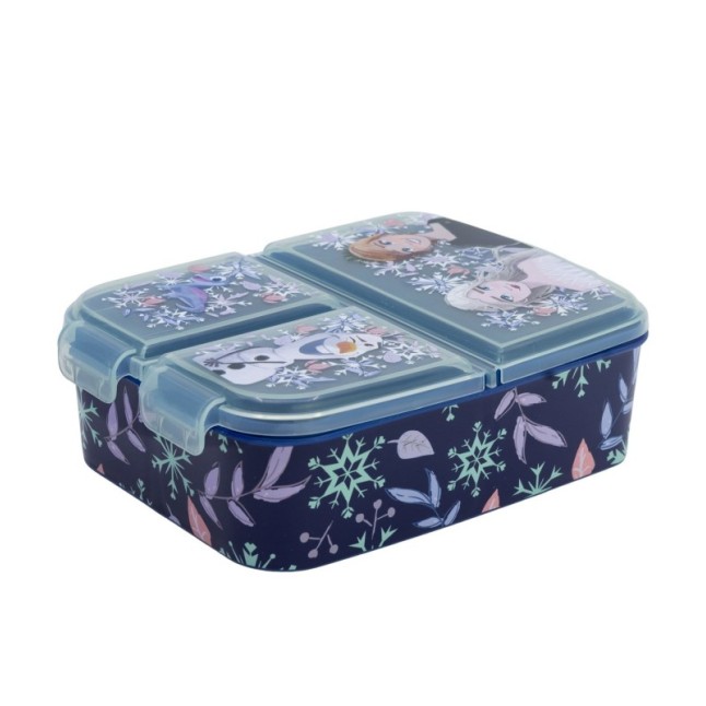 MULTI COMPARTMENT SANDWICH BOX FROZEN SNOWY TALE