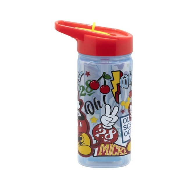 SQUARE WATER BOTTLE 510 ML MICKEY TRUE CHAMPIONS