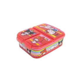 MULTI COMPARTMENT SANDWICH BOX HELLO KITTY AND FRIENDS
