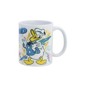 CERAMIC SB MUG 11 OZ IN BOX DONALD DAISY GRAFFITI