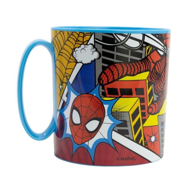 MICRO MUG 390 ML SPIDERMAN MIDNIGHT FLYER