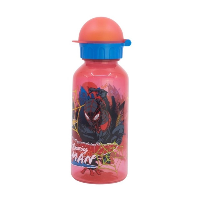 SCHOOL BOTTLE 370 ML SPIDERMAN MOVING TARGET